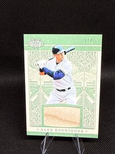 2025 Leaf Lumber Alex Rodriguez Game Used Bat Relic 1/4