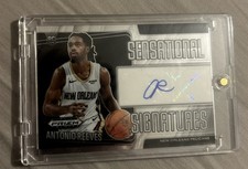 2024-25 Panini Prizm Black Antonio Reeves Signature Series Auto