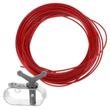 1 Set Pool Cover Cable and Winch for Securing Above Ground Swimming Pool Covers