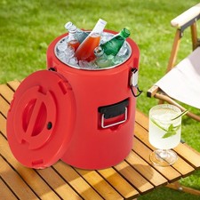 Insulated Beverage Bucket - 20L Capacity, Keeps Drinks Hot or Cold for 12 Hours.