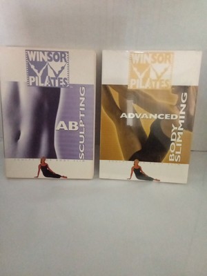 Windsor Pilates Ab Sculpting & Advanced Body Slimming-sealed DVD Workout 