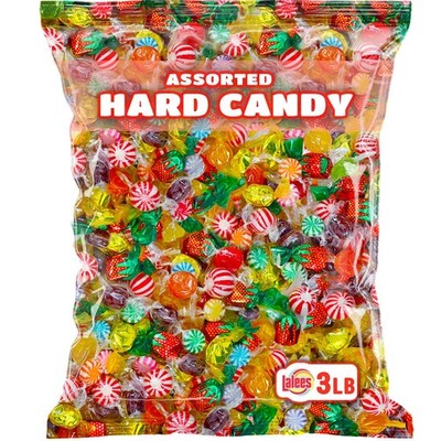 Hard Candy Mix - 3 LB - Assorted Classic Desk Hard Candy - Individually Wrapped