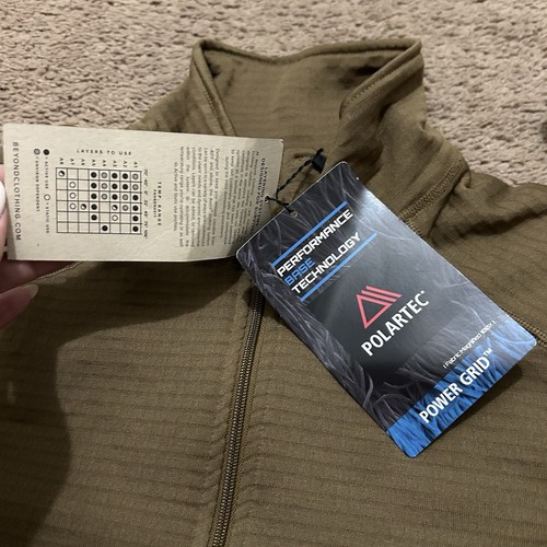 Beyond Clothing A2 Krios Pullover Combat Shirt Herren Small 1/4 Zip Braun Tactical - Bild 5 von 7