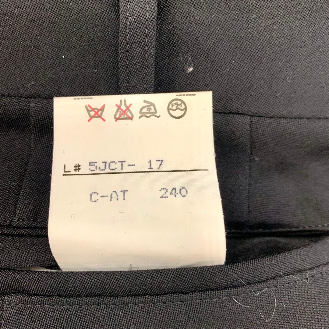 Multiman Double Breasted Setup Suit Black 94A6 Me… - image 9