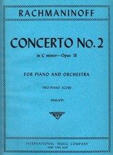 Rachmaninoff: 2. Klavierkonzert c-Moll op. 18, Auszug für Klavier und Orchester