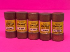 Buss Low-Peak Time Delay 60 A 600 V Fuse LPJ-60SP TESTED  Lot of 5 
