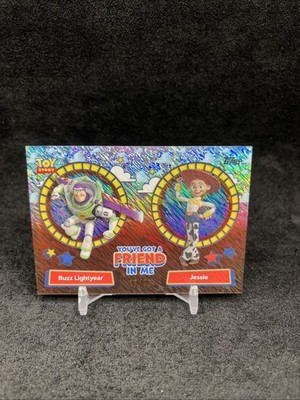 Topps 30 Years of Toy Story Buzz Lightyear / Jessie Got a Friend Woodys Hat /99