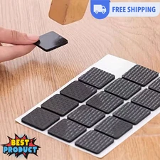 Non-Slip Furniture 30pc Chair Tablet Pads Anti-Noise Hardwood Floors Protectors
