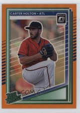 2025 Panini Donruss Optic Rated Prospects Orange Prizm 93/199 Carter Holton 4z8