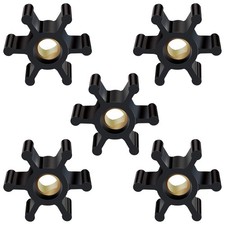 5 Pack Utility Pump Replacement Impeller for Water Small, Brass