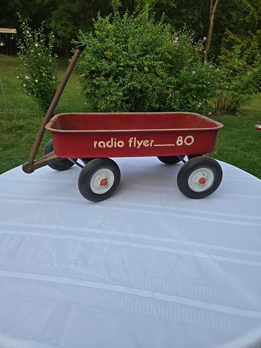 80s Vintage Radio Flyer ラジオフライヤー Vintage Radio Flyer____80 Wagon, Rare Anniversary Edition | eBay