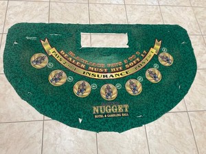 PAHRUMP NUGGET CASINO PAHRUMP BLACKJACK LAYOUT THIS HAS SEEN BETTER DAYS