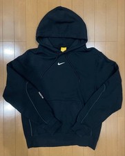 NIKE NOCTA Tech Hoodie M Black Drake Collab Streetwear