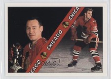 1991-92 Ultimate Original Six Team Checklist Pierre Pilote Bobby Hull #5 HOF 0a4