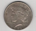 1922 D PEACE DOLLAR 90% SILVER DENVER MINT UNITED STATES AMERICA $1 DOLLAR COIN