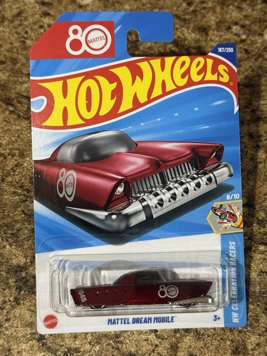 2025 Hot Wheels MATTEL DREAM MOBILE 80th Anniversary HW CELEBRATION RACERS 6/10 - Picture 4 of 6