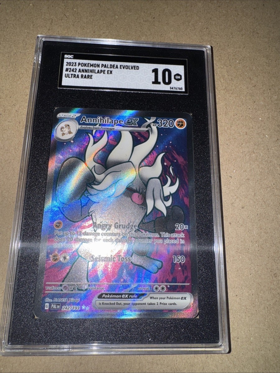 annihilape ex pokemon card price Annihilape ex 242/193 Sv02: Paldea Evolved Holo for sale online
