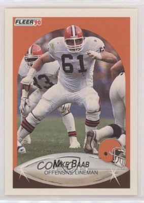 1990 Fleer Update Mike Baab #U-30 8d2