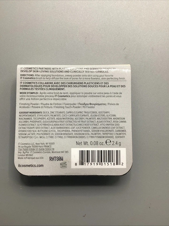 IT Cosmetics Bye Bye Pores Translucent Pressed Powder .08 OZ. - Image 4 of 4