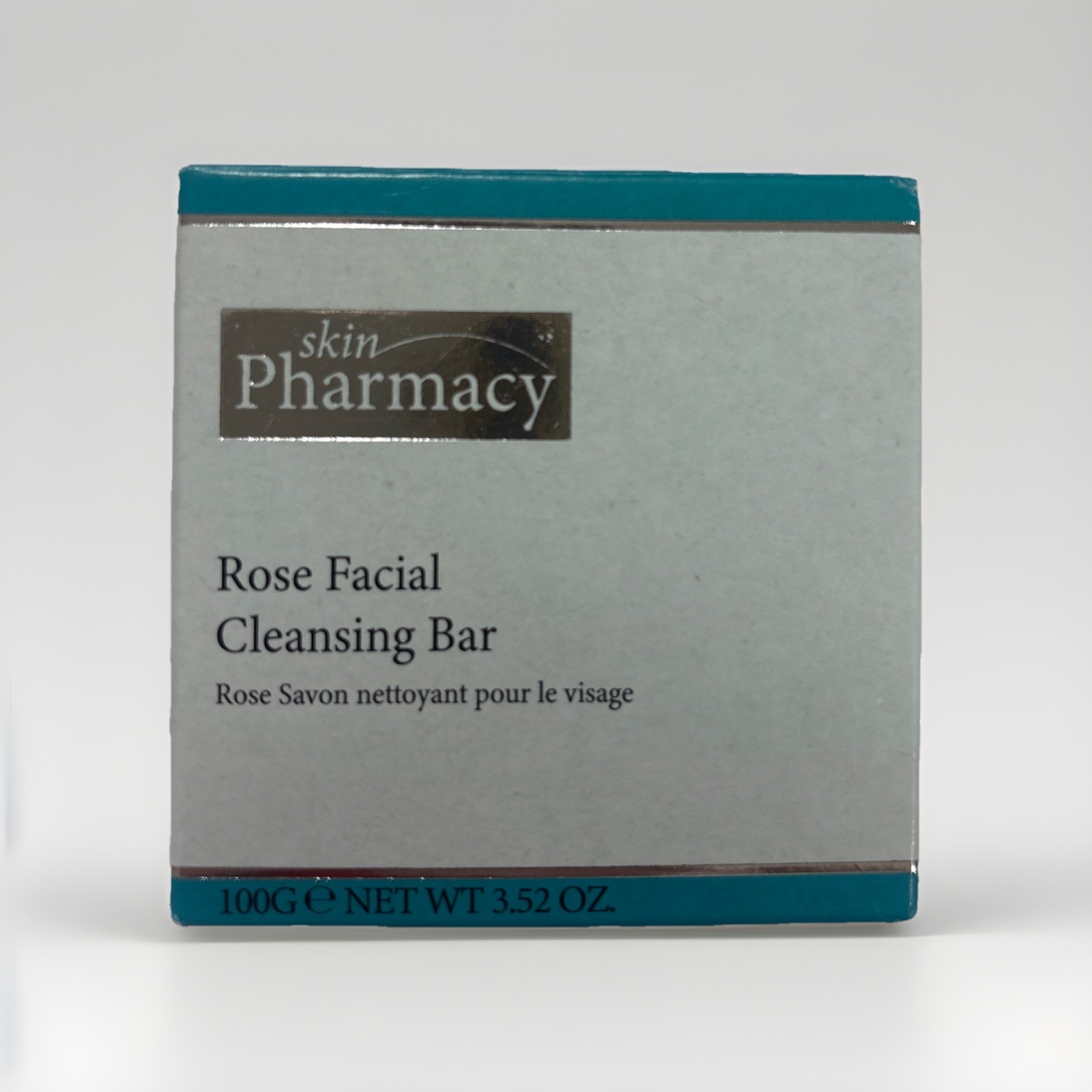 SKIN PHARMACY ROSE FACIAL CLEANSING BAR SOAP VEGAN NATURAL 100g