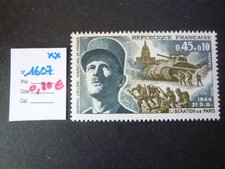 6766  TP FRANCE NEUF ** N° 1607  ANNEE 1969  COTE 0,80€