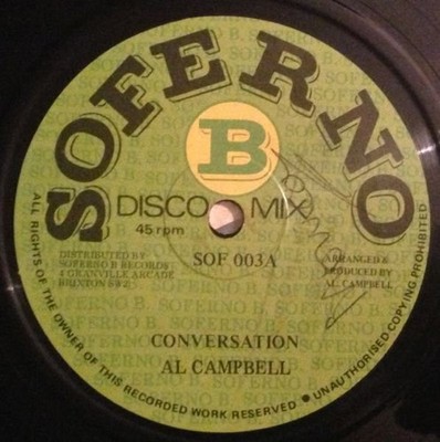 Al Campbell - Conversation (12'') (Near Mint (NM or M-)) - 4095708051