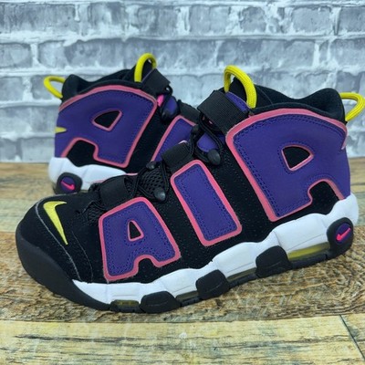 Nike Air Uptempo 96 Black Court Purple White DZ5187-001 Mens Size