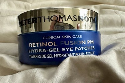 Peter Thomas Roth Retinol Fusion PM Hydra-Gel Eye Patches Blue Anti-Aging