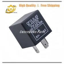 3-Pin Car Flasher Relay Fix LED Light Turn Signal Hyper Flash CF13 CF13JL EP34