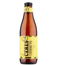 Ceres Extreme Ten - 24 Bottiglie da 33 cl, Birra Bionda Doppio Malto, Gradazione Alcolica 10°C, Gusto Vigoroso e Deciso con Sentori di Malto