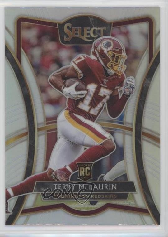 2019 Panini Select Premier Level Silver Prizm Terry McLaurin #152 8b5