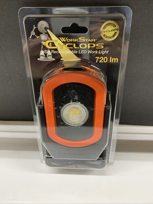 New Maxxeon  WorkStar  813 CYCLOPS Rechargeable Work Light (Hi Viz Orange)