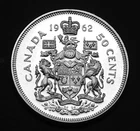 1962 50¢ silver coin that is UNC in a paper flip Gorgeous