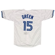 Shawn Green Signed Autographed Toronto Blue Jays Custom Jersey JSA Witness COA