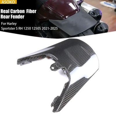 Carbonfaser Heck Fender Hugger Schlammschutz für Harley Sportster S 1250 2021-25