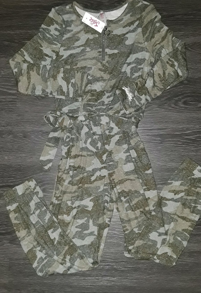 Girls camo jumpsuit sale