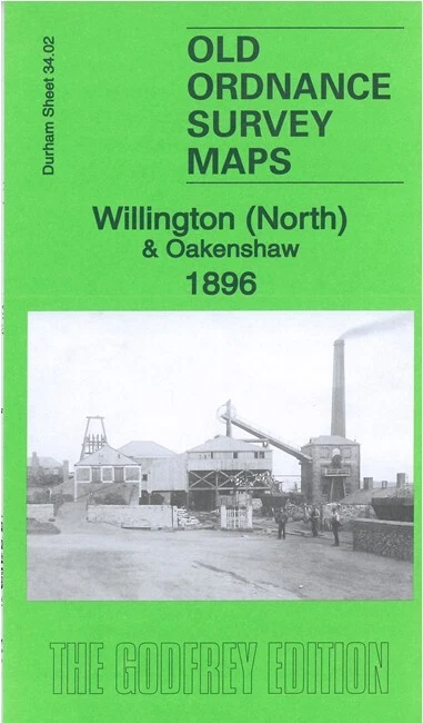 Willington (North) & Oakenshaw 1896 County Durham Sheet 34.02 by Alan Godfrey
