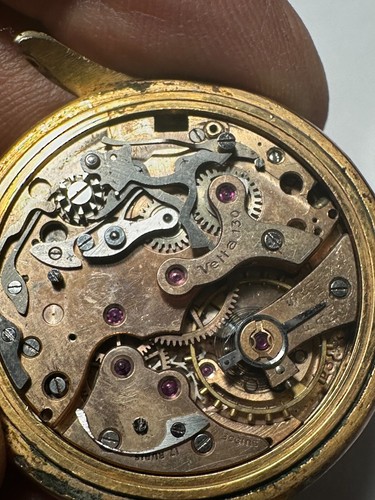 VINTAGE VETTA MEN’S CHRONOGRAPH WRISTWATCH CAL. VALJOUX 23 FOR RESTORATION - Picture 6 of 9