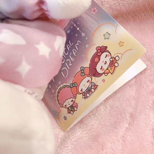 My Melody Yurukawa L MAGICAL DREAM Plush 30cm Doll Stuffed toy SEGA 2024 NEW - Foto 3 di 3