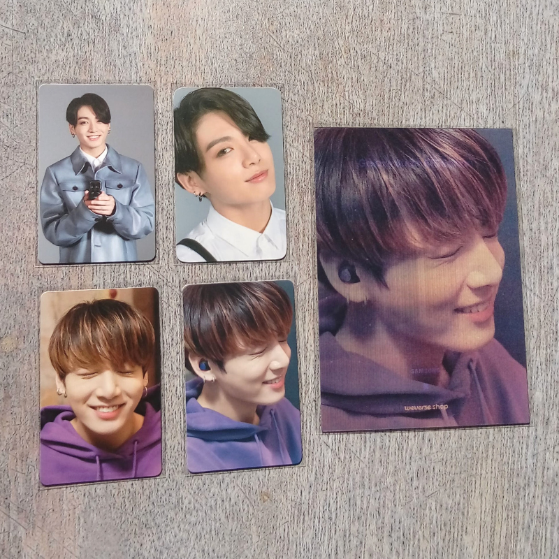 Galaxy Buds+  BTS Edition  トレカ ギャラクシー BTS Samsung Galaxy S20+ Buds Photo Card Lenticular Complete