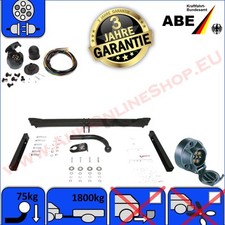 AHK & ES7 f&uuml;r Mercedes-Benz W202 S202 93-00 Anh&auml;ngevorrichtung E-Satz komplett