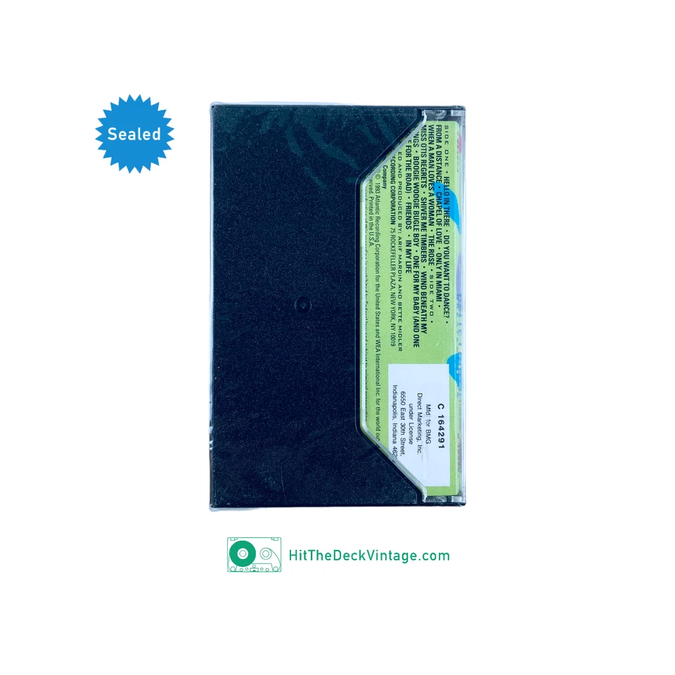 Bette Midler - Experience The Divine Greatest Hits Cassette Tape (1993) SEALED - Image 2 of 3