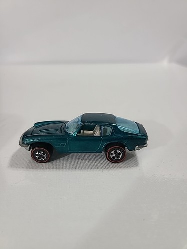 1969 HOT WHEELS REDLINE MASERATI MISTRAL GREEN Shiny Stunner! White Int - Picture 5 of 13