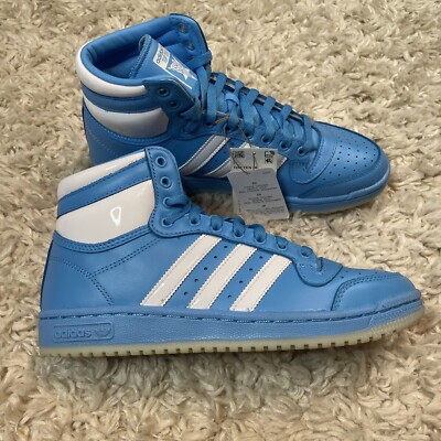 Adidas Originals Mens Blue Top Ten Hi GW1616 Athletic Basketball Shoes Sz US 11 Size 11 Mens -Adidas Originals Top Ten Hi, Sky Rush UNC Blue  main image 2