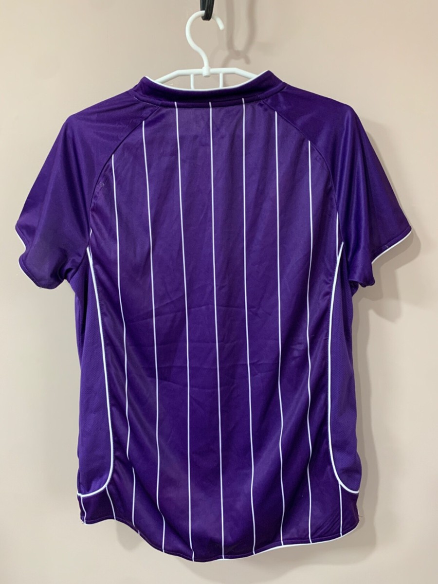 Womens Manchester City 07/08 Away Football Shirt Le Coq Sportif
