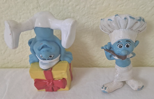 2013 McDonalds Peyo SMURF Harmony Smurf action figure Lot of 12 - Picture 7 of 7