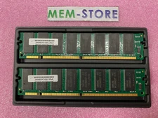 512MB (2X256MB) SDRAM MEMORY RAM PC100 NON-ECC UNBUFFERED 168PIN DIMM desktops