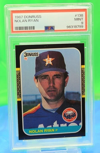 1987 Donruss Nolan Ryan #138 PSA 9 MINT