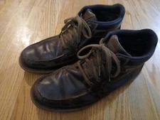 Rockport Mens US 10.5 Hydro Shield Waterproof Leather Ankle Boots READ