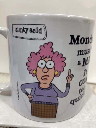 Tante Säure lustige extra große Tasse, 20 Unzen Keramik Jumbo Kaffee Suppe Kakao Tee Tasse - Bild 6 von 6